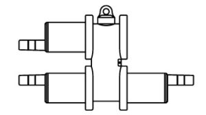 3-Way Insulated Bus Bar With Test Point