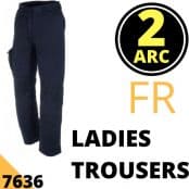 Arc Flash Ladies Trousers Category 2 9.5 Cal