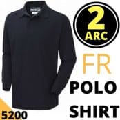 Arc Flash Polo Shirt Category 2 14.2 Cal