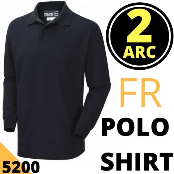 Arc Flash Polo Shirt Category 2 | 4 Cal 