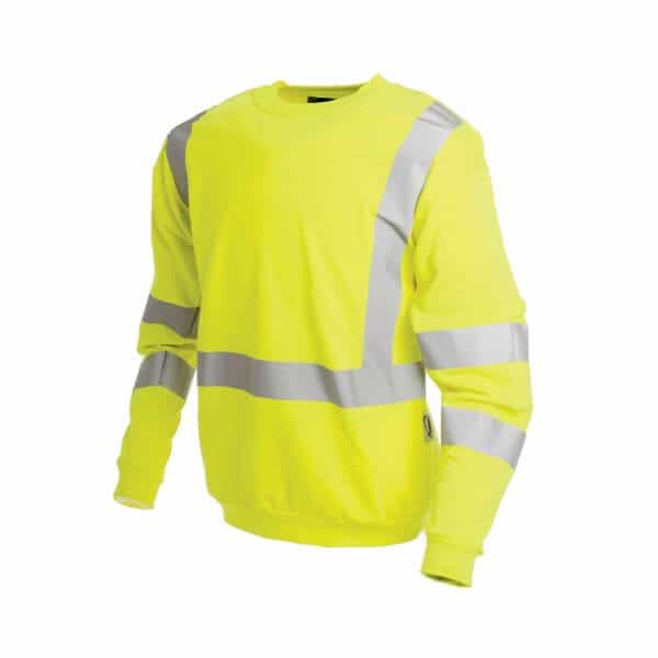Arc Flash Sweatshirt Category 2 13.2 Cal Hi Vis Yellow