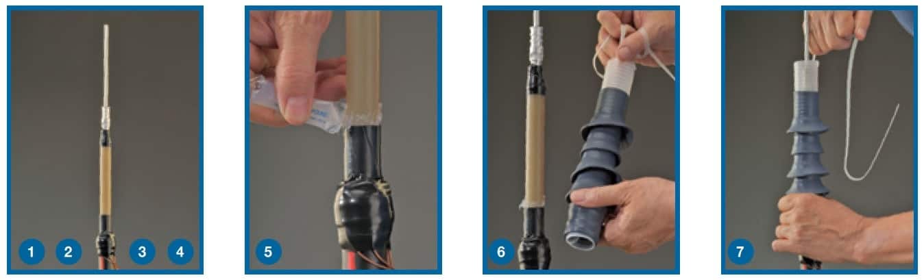 Elastimold Cable Terminations - High Voltage Silicone Shrink-Fit Terminations 2