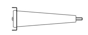 Long Shank Well with Bail Tabs