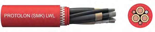 Protolon Cable (N)TSKCGEWOEU – Prysmian MV Medium Voltage Flexible Trailing Cables With Integrated Fibre Optics