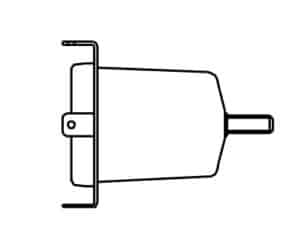 Short Shank Well with Bail Tabs