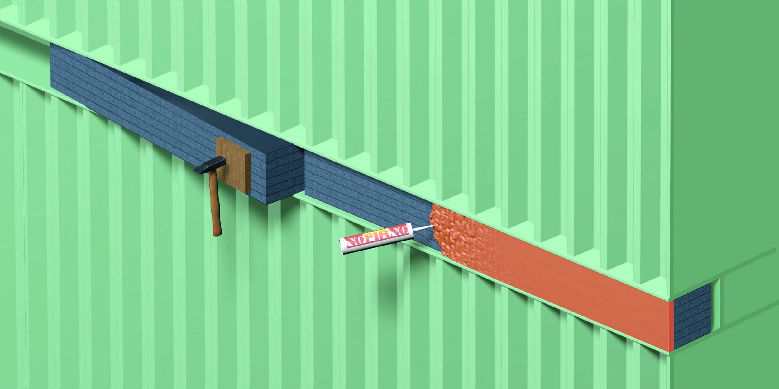 ACTIFOAM® is available in a wide variety of sizes and configurations that can be adapted to unlimited, challenging applications in a variety of installation areas.