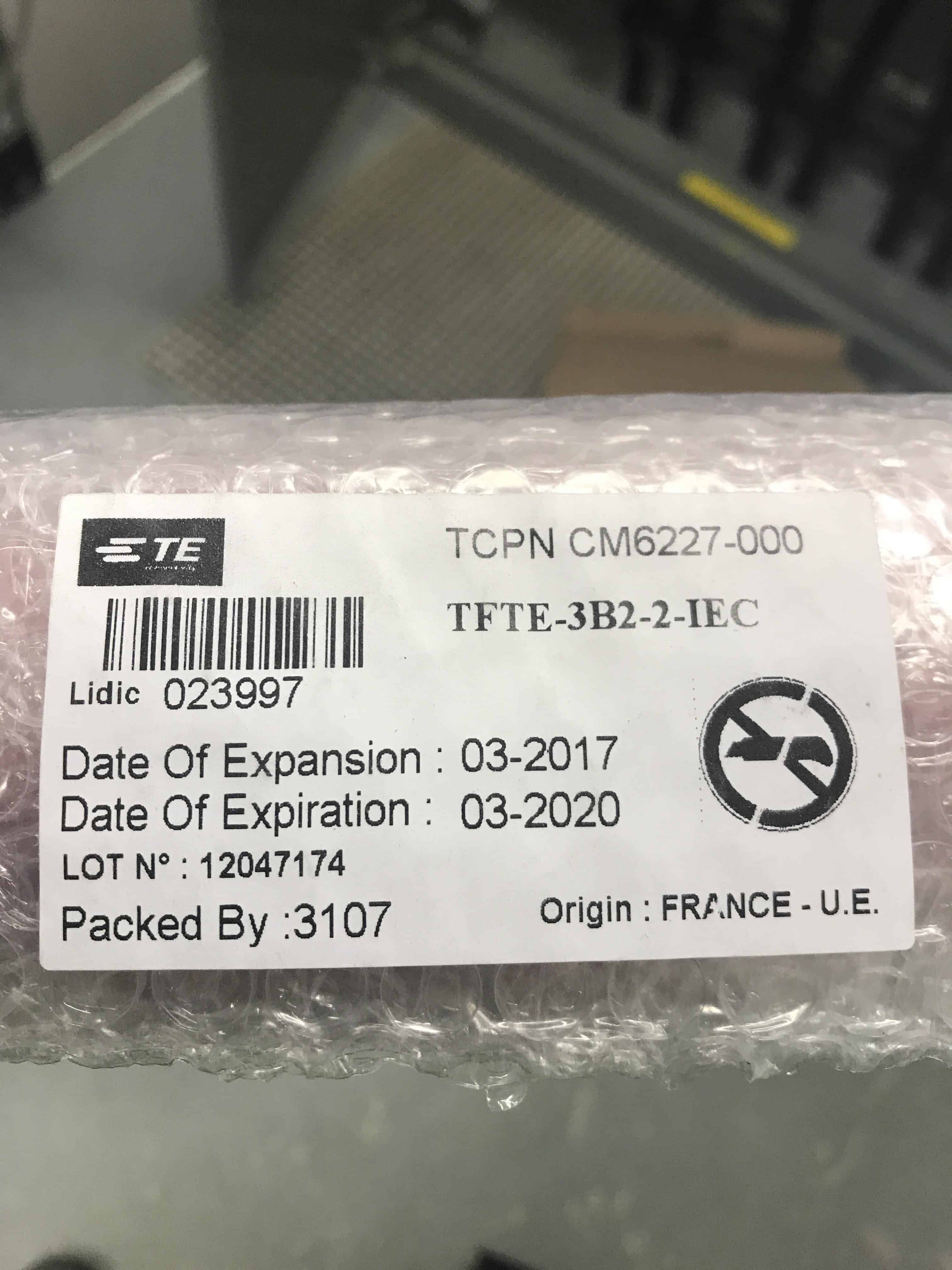 Raychem TFTI CS Termination