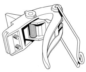 Snap Action Line Clamp - CATU MT-701