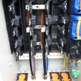 Waveform Cable Termination – 3 Core 300sqmm Cable Onto A 2 Ganged Metered Way In Lucy Cabinet