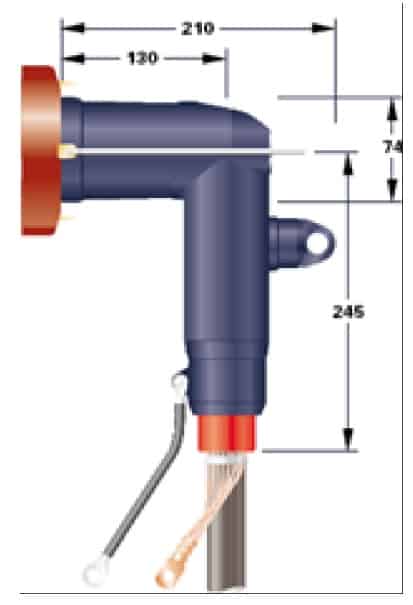 Cable Connectors For Eaton Xiria MV HV Switchgear RMU (Ring Main Unit)