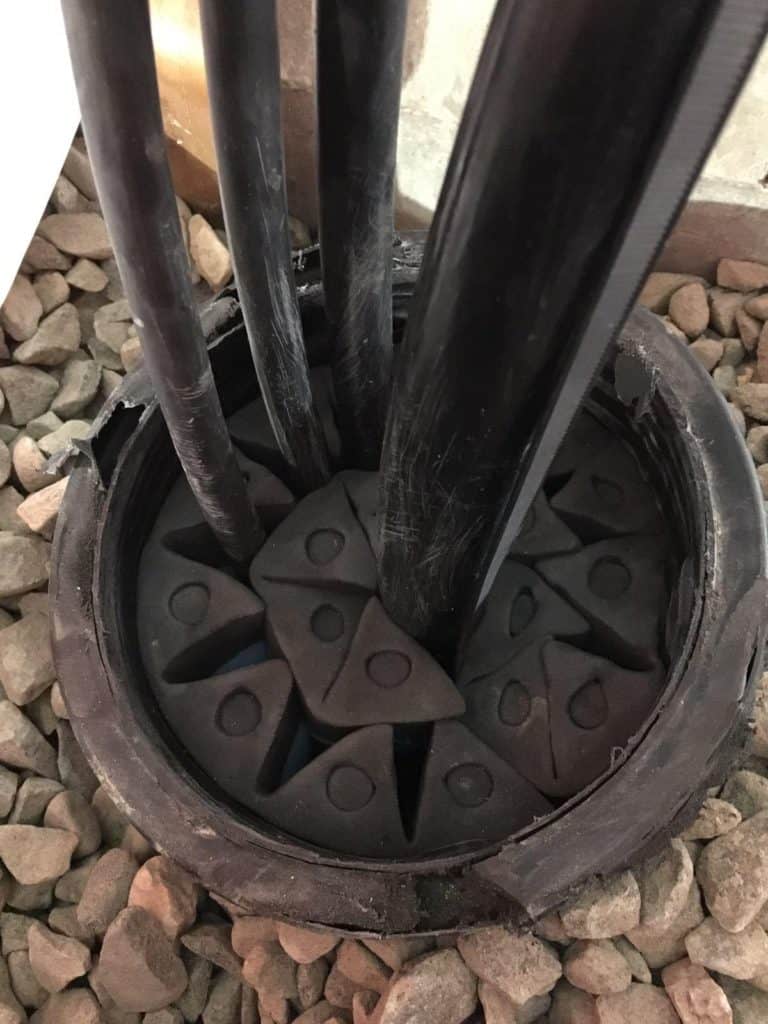 Sealing Cables, Switch Hall & Grid Transformer Bases On 132kV Wind Farm