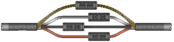 3-Phase 16sqmm to 35sqmm Plastic CNE Cable Joint