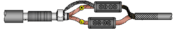 Single-Phase Transition 4sqmm to 35sqmm Plastic CNE to 2-Core PILC Cable Joint