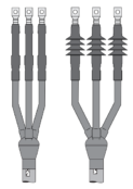 3M 7620-S2-3W Cold Shrink Cable Terminations