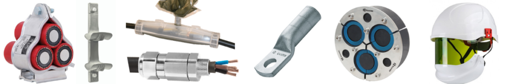 Product Categories: Connectors, Joints & Terminations MV HV | Cable Preparation & Jointing Tools | Duct Seals | Cable Transits | Cable Cleats | Cable Glands | Electrical Safety | Arc Flash Clothing & Protection | Cable Pulling | Earthing & Lightning Protection | Feeder Pillars