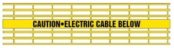 Detectamesh Caution Electric Cable Below – Yellow Warning Tape