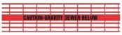 Detectamesh Caution Gravity Sewer Below – Red Warning Tape