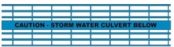 Detectamesh Caution – Storm Water Culvert Below – Blue Warning Tape