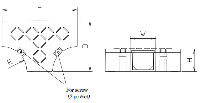 Polymer Trough TTS T-Junction