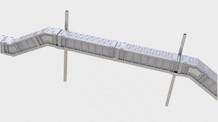 TTS Polymer Trough - Elevated