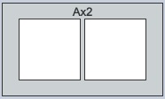 A x 2 Frame
