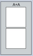A x A Frame