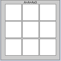 A x A x A x 3 Frame