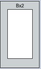 B x 1 Frame