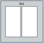 B x 2 Frame