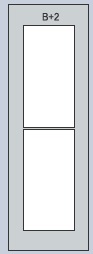 B x B Frame