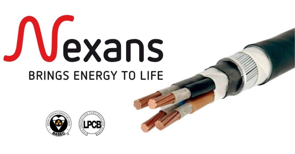 Nexans NX600 Alsecure Cable - Fire Resistant, Low Smoke & Halogen Free Cables