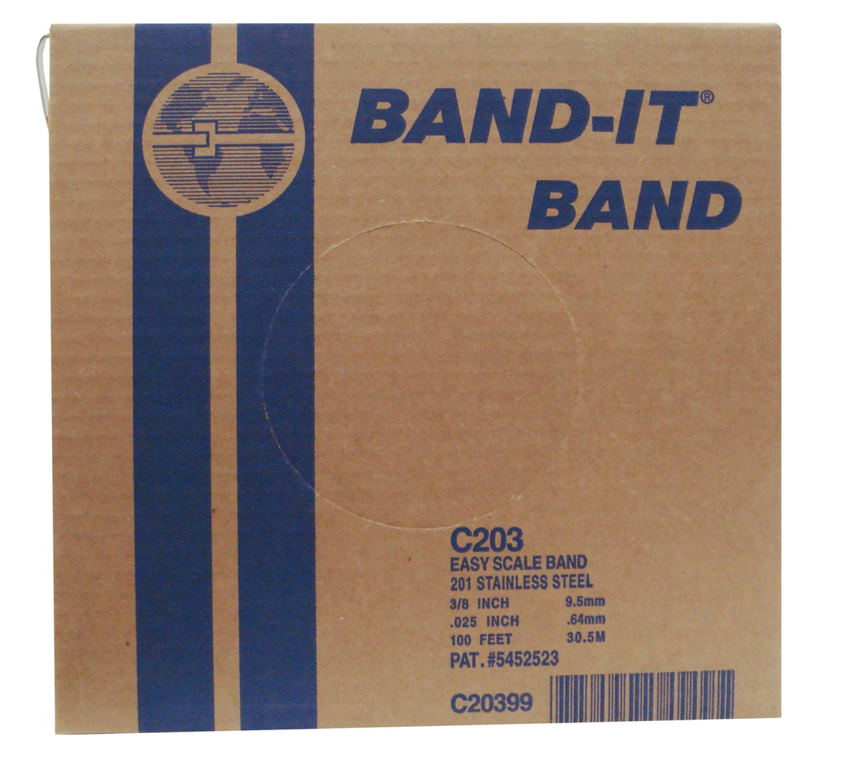 BAND-IT C206, Band Stainless Steel 3/4 19.05mm