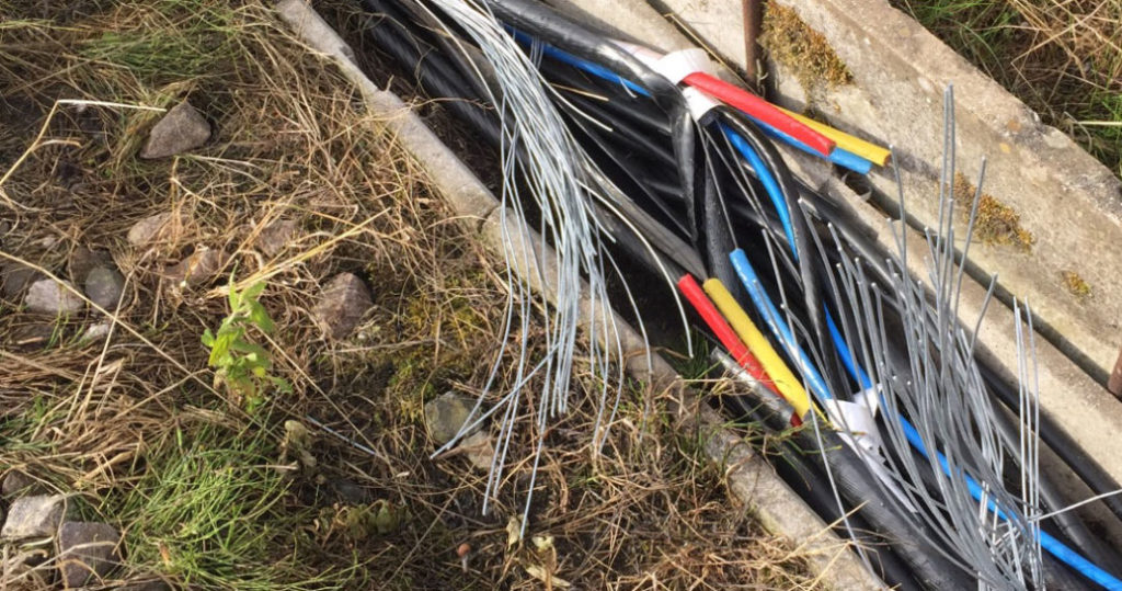 Cable Cleats Copper Theft