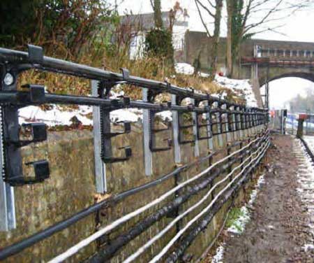 Cable Hangers J Type Rail Power & Signalling Cables