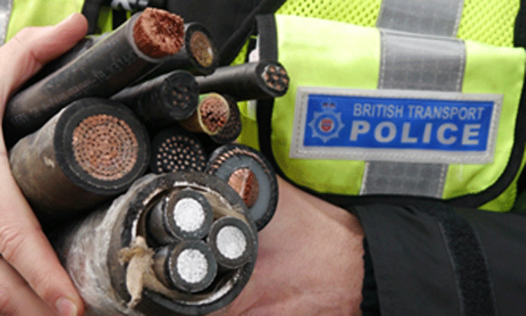 Cable Theft - Photo Credit Network Rail