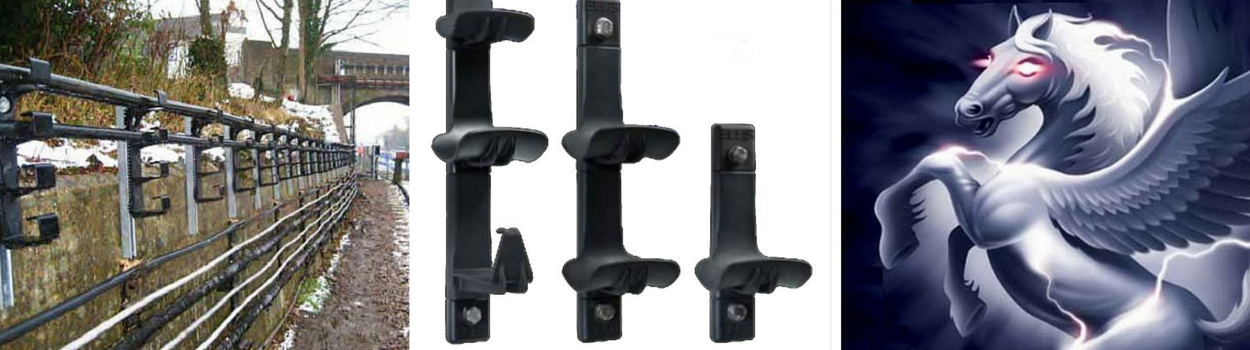 Ellis Patents Pegasus Cable Hangers For Rail Cable Support