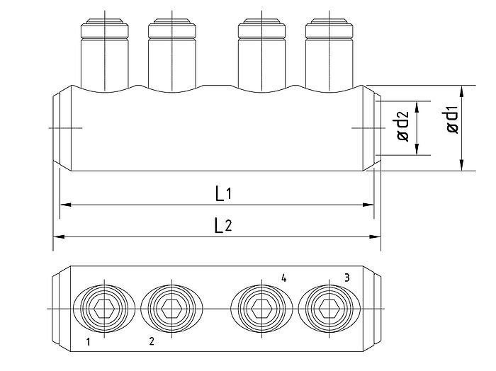 Pfisterer 332601010 Connectors - Diagram