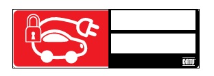 CATU AP-550-M2 ID sign