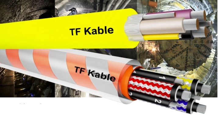 TF Kable Reflective Mining Cables