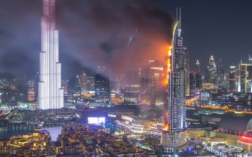 Dubai Tower Fire