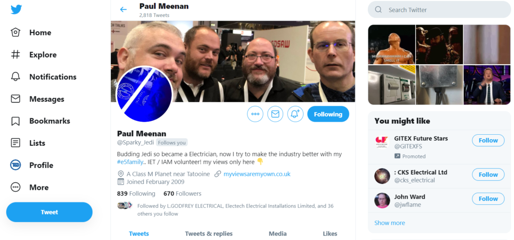Follow Paul Meenan