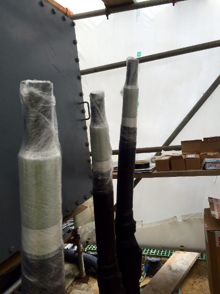 Pfisterer Connex Size 4 Terminations Connecting 66kV Gas Cable