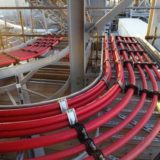 Cleating 11kV 3 Core & Single Core Cables With LV Pilot Cables