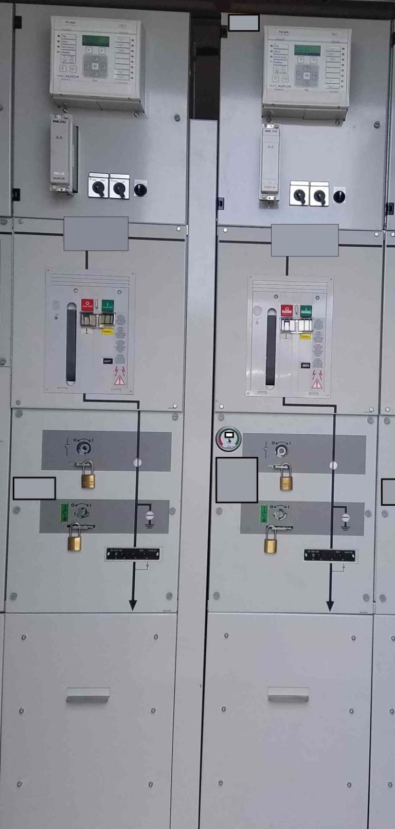 ABB SafePlus Type V Fixed SF6 Circuit Breaker Switchgear
