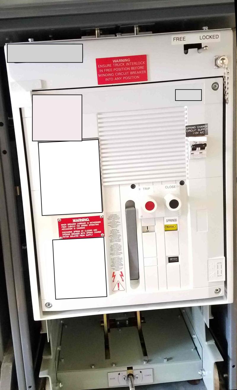 P&B VOR-S Switchgear (Vacuum Circuit Breaker Retrofit)