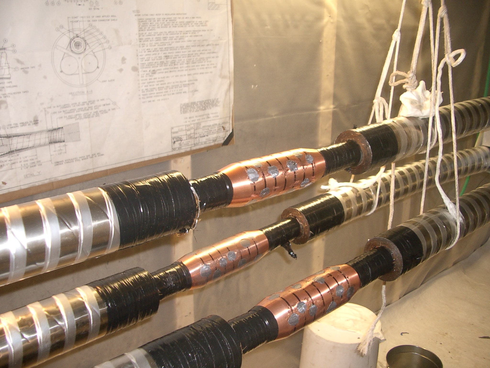 138kV High Pressure Gas Type High Voltage Cable Joint