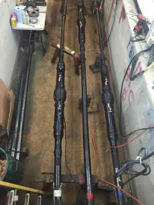 110kV Oil Filled Taihan High Voltage Cable Joints