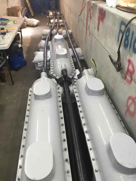 110kV Oil Filled Taihan High Voltage Cable Joints