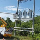 Installing Bank Of Medium Voltage Westinghouse Regulators To Overhead Line