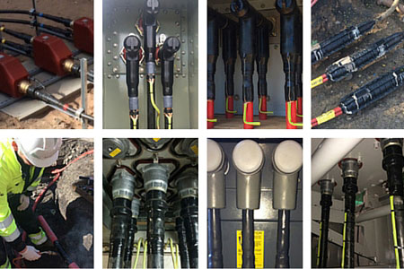11kV Trifurcating Transition Cable Joints (3 Core PILC to Single Core XLPE)